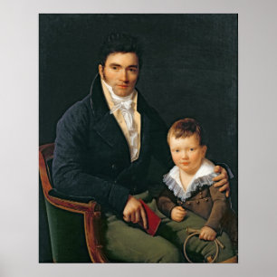 Portrait of a Member of the Barbet Family Poster