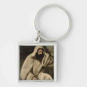 Portrait of a Monk, c.1840-45 (oil on canvas) Key Ring
