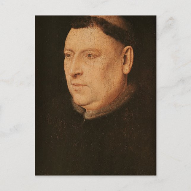 Portrait of a Monk Postcard (Front)