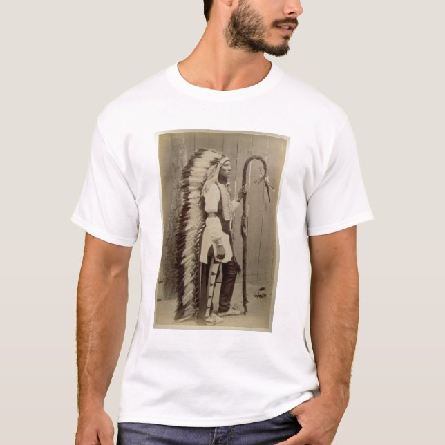 Portrait of a Native American from 'Buffalo Bill's T-Shirt (Front)
