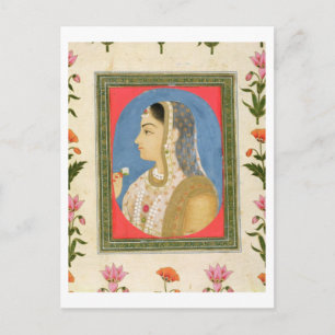 Portrait of a noble lady, from the Small Clive Alb Postcard