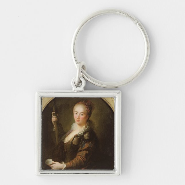 Portrait of a Pilgrim Key Ring (Front)