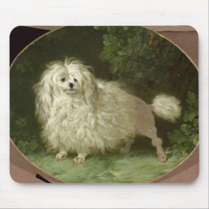 Portrait of a Poodle Mouse Pad