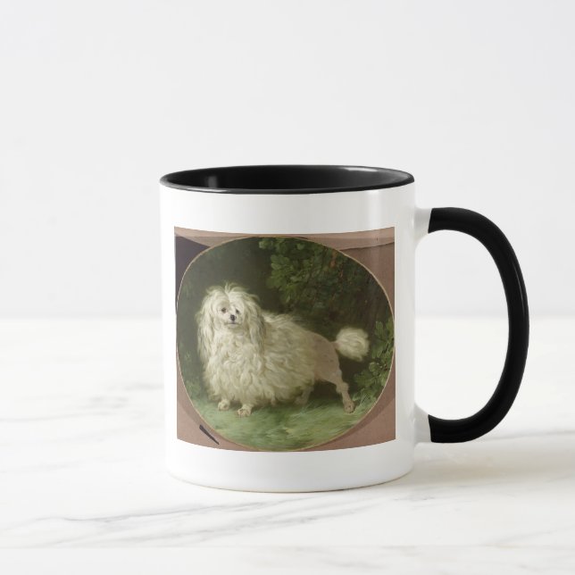 Portrait of a Poodle Mug (Right)
