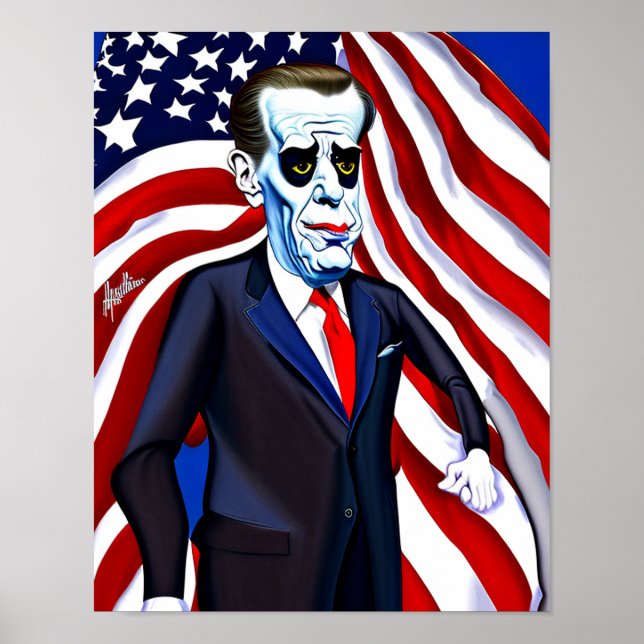 Portrait of A President Poster (Front)