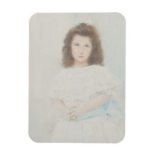 Portrait of a Renee Lambert de Rothschild Magnet