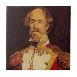 Portrait of a Spanish General Ceramic Tile
