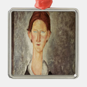 Portrait of a Student, c.1918-19 Metal Tree Decoration