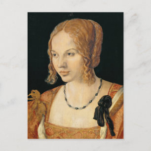 Portrait of a Venetian Woman - Albrecht Dürer Postcard