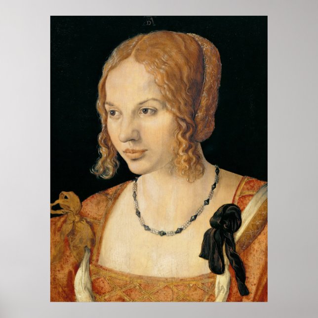Portrait of a Venetian Woman - Albrecht Dürer Poster (Front)