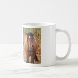 Portrait of a Wild Mustang Coffee Mug