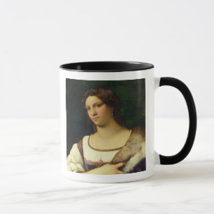 Portrait of a Woman, 1512 (oil on canvas) Mug