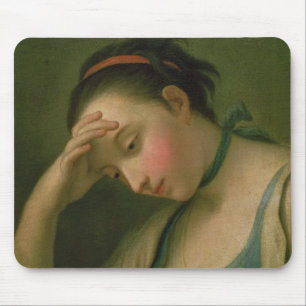 Portrait of a Woman 2 Mouse Pad