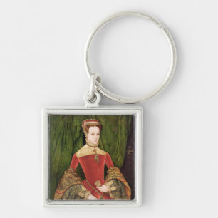 Portrait of a Woman, aged 16, previously identifie Key Ring