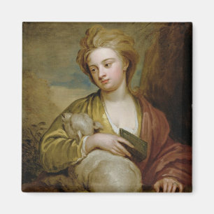 Portrait of a Woman as St. Agnes, traditionally id Magnet
