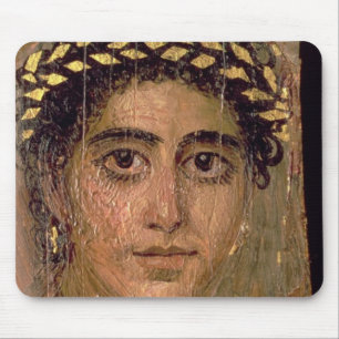 Portrait of a Woman, from Fayum, Romano-Egyptian, Mouse Pad