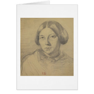 Portrait of a woman, possibly George Sand (1804-76