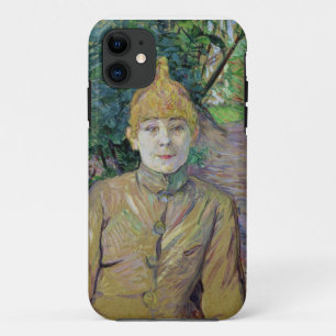 Portrait of a woman, possibly the French dancer Lo iPhone 11 Case