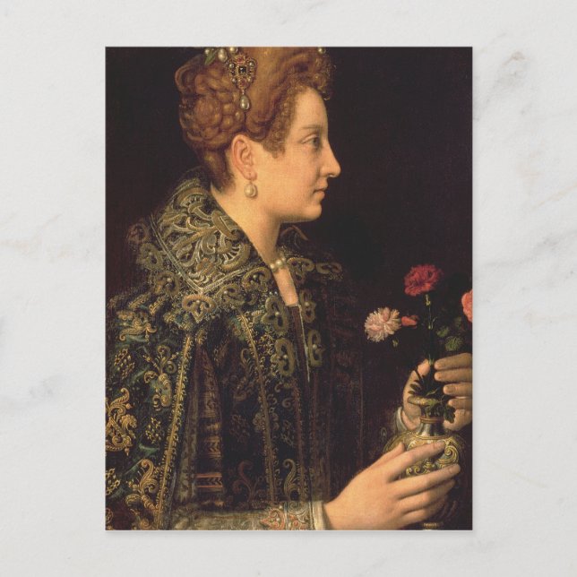Portrait of a Woman Postcard (Front)