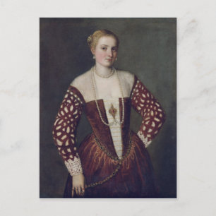 Portrait of a Woman Postcard