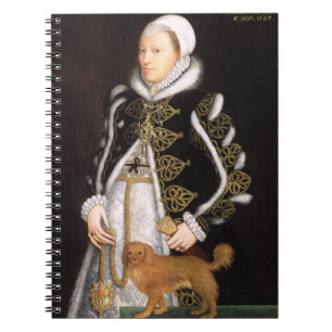 Portrait of a Woman, probably Catherine Carey, Lad Notebook