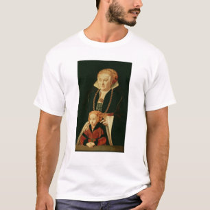 Portrait of a Woman with her Daughter T-Shirt