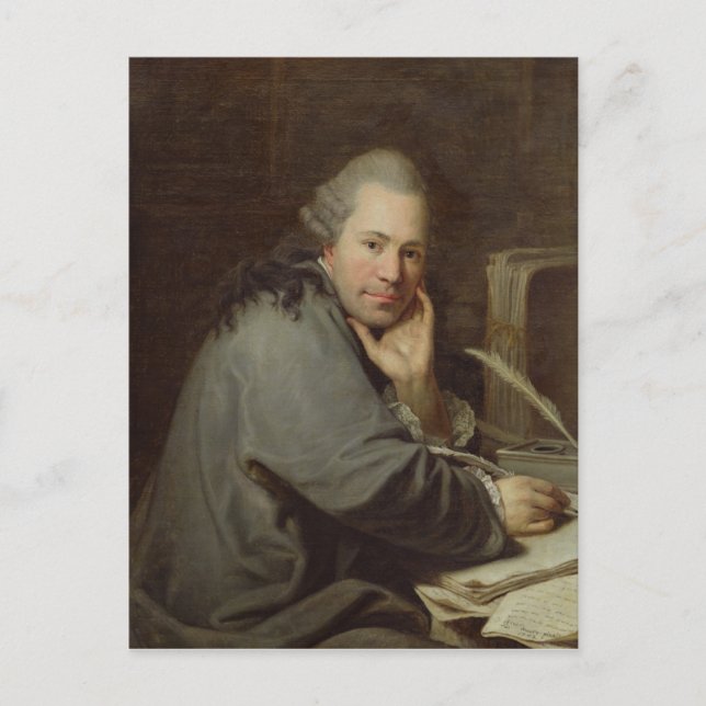 Portrait of a Writer, 1772 Postcard (Front)