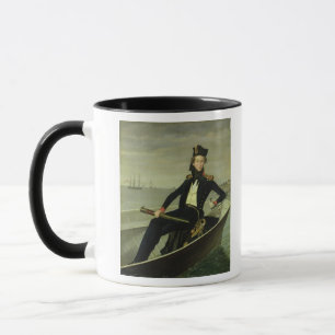 Portrait of a Young Danish Naval Officer, 1841 Mug