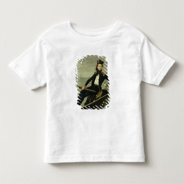 Portrait of a Young Danish Naval Officer, 1841 Toddler T-Shirt (Front)