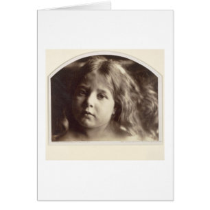 Portrait of a Young Girl (albumen print from a col