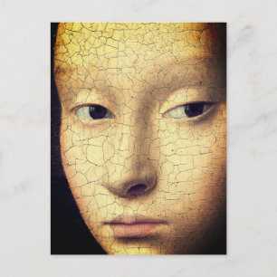 Portrait of a Young Girl (detail) Postcard