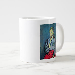 Portrait of a Young Girl Large Coffee Mug