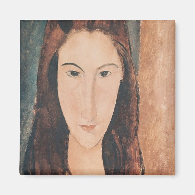 Portrait of a Young Girl Magnet (Front)