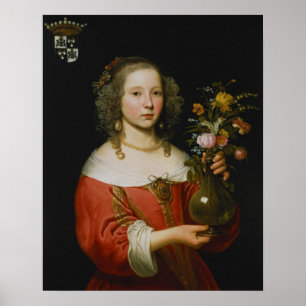 Portrait of a Young Girl Poster