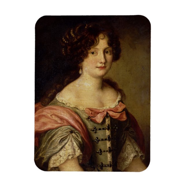 Portrait of a young lady magnet (Vertical)