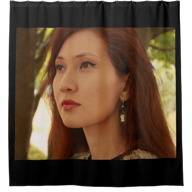 Portrait of a Young Lady Shower Curtain (Front)