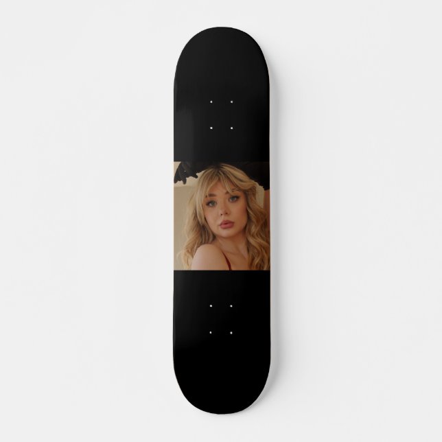 Portrait of a Young Lady Skateboard (Front)