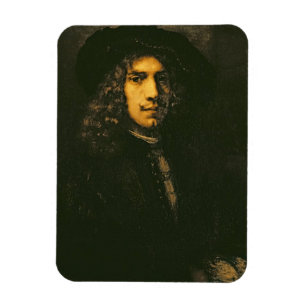 Portrait of a Young Man, 1658 (oil on canvas) Magnet