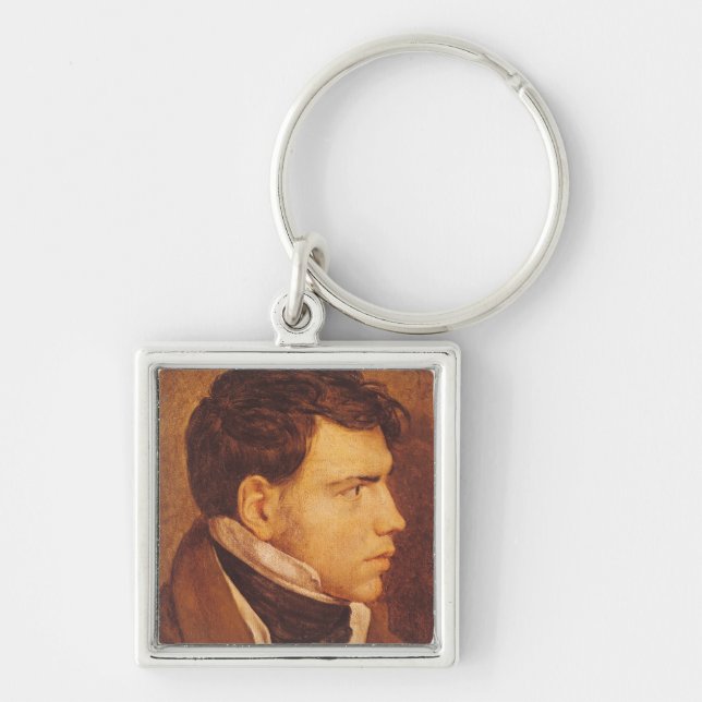 Portrait of a Young Man 2 Key Ring (Front)