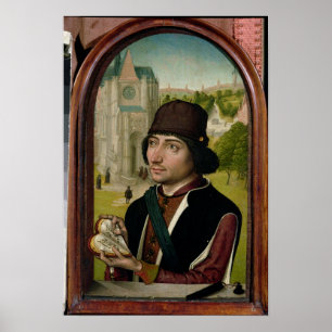Portrait of a Young Man, c.1480 Poster