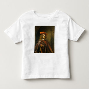 Portrait of a young man in a red cap toddler T-Shirt
