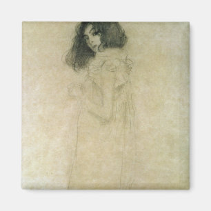 Portrait of a young woman, 1896-97 magnet