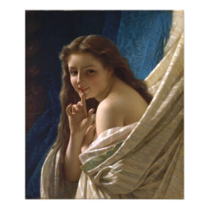 Portrait of a Young Woman by Pierre Auguste Cot Photo Print