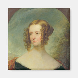 Portrait of a Young Woman Magnet