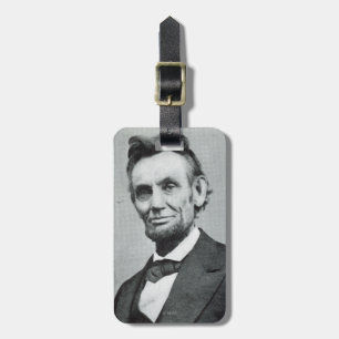 Portrait of Abe Lincoln 1 Luggage Tag