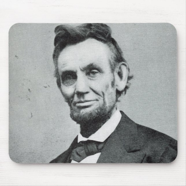Portrait of Abe Lincoln 1 Mouse Pad (Front)