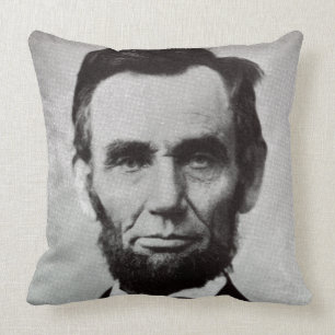 Portrait of Abe Lincoln 2 Cushion
