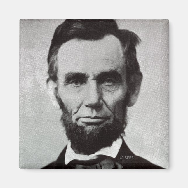 Portrait of Abe Lincoln 2 Magnet (Front)