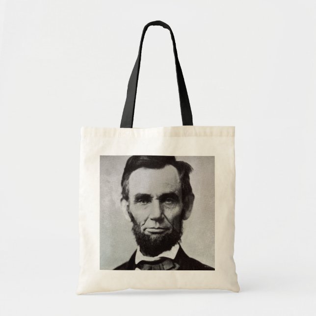 Portrait of Abe Lincoln 2 Tote Bag (Front)