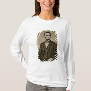 Portrait of Abraham Lincoln (1809-65) (b/w photo) T-Shirt